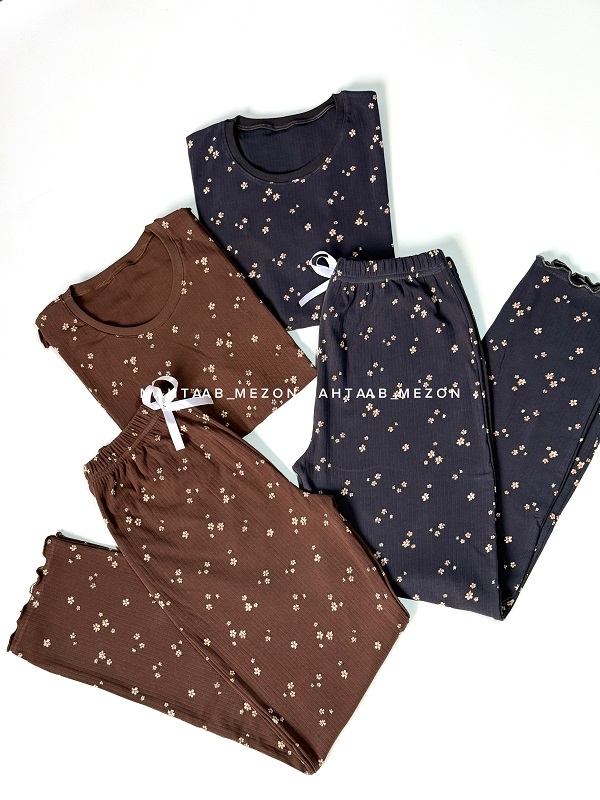 IMG_1747 ست تیشرت و شلوار راحتی کد ۲۶۱۸ - Image 1