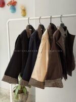 بارونی استین چهارخونه کد2993 - Image 4